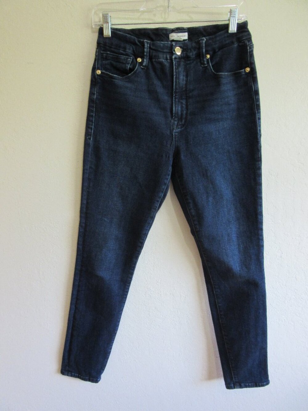 GOOD AMERICAN Blue 10 Skinny Jeans